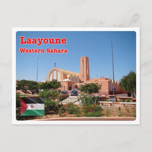 Western Sahara - Laayoune - Postkarte (Vorderseite)