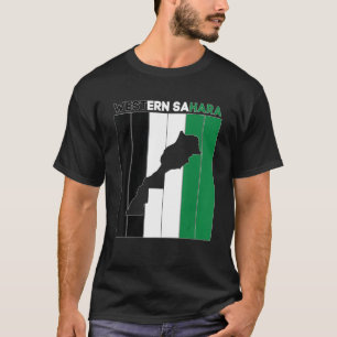 Western Sahara - Ländergrenzen T-Shirt
