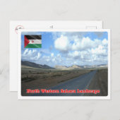 Western Sahara - Postkarte (Vorne/Hinten)