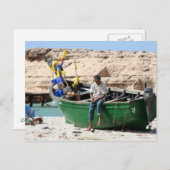 Western Sahara Postkarte (Vorne/Hinten)