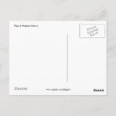 Western sahara postkarte (Rückseite)