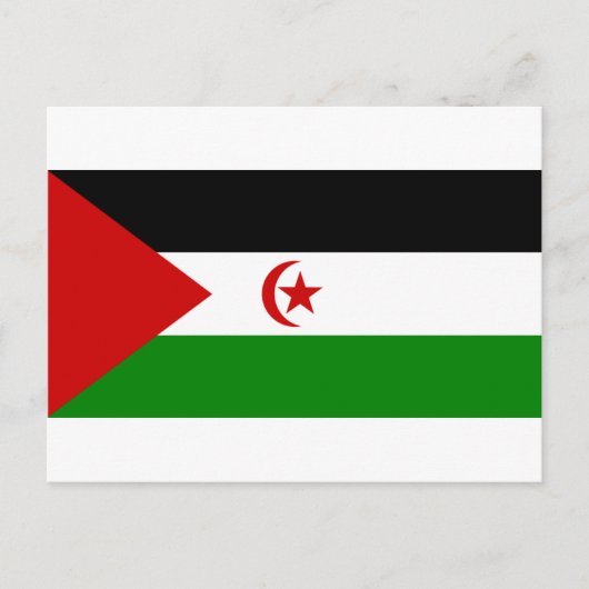 Western sahara postkarte (Vorderseite)