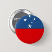 Western Samoa Flag Button (Vorne & Hinten)