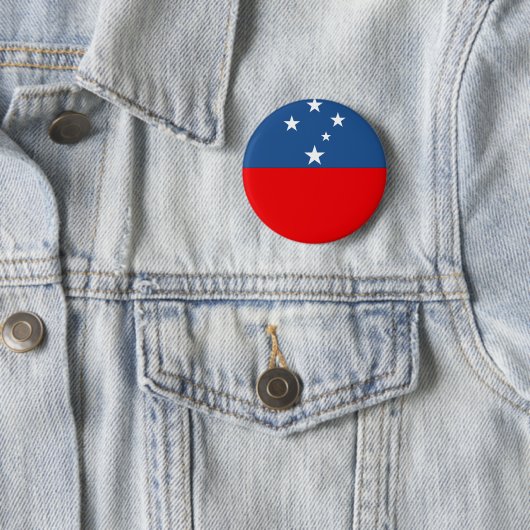 Western Samoa Flag Button (Beispiel)