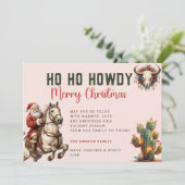 Western Santa Maria degli Angeli | Weihnachtskarte Einladung (Stehend Vorderseite)