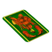 Western-Sattel und Cowboystiefel Magnet (Rechte Seite)