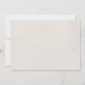 Western satteln Sie sich und kommen Sie zum Geburt Einladung (Rückseite)