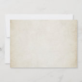 Western satteln Sie sich und kommen Sie zum Geburt Einladung (Rückseite)