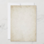 Western sattelt auf und begleitet uns zum Geburtst Einladung (Rückseite)