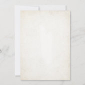 Western sattelt auf und begleitet uns zur Geburtst Einladung (Rückseite)