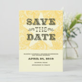 Western Save the Date (Stehend Vorderseite)