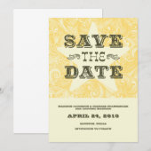 Western Save the Date (Vorne/Hinten)