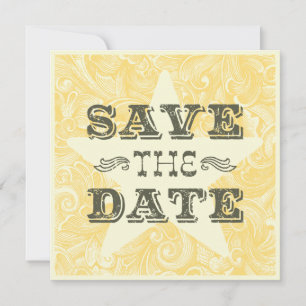 Western Save the Date (zweiseitig)