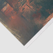 Western-Scanner Streifen Decoupage Seidenpapier (Ausschnitt)