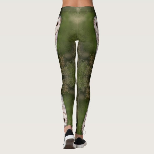 Western-Schale - Wasserfarbenmalerei Leggings (Rückseite)