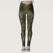 Western-Schale - Wasserfarbenmalerei Leggings (Vorderseite)