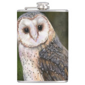 Western-Schälkolben Flachmann (Vorderseite)