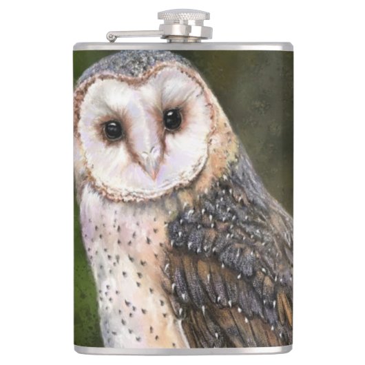 Western-Schälkolben Flachmann (Vorderseite)