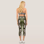 Western-Schälling - Wasserfarbenmalerei - Capri Leggings (Rückseite)