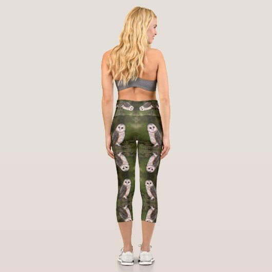 Western-Schälling - Wasserfarbenmalerei - Capri Leggings (Rückseite)