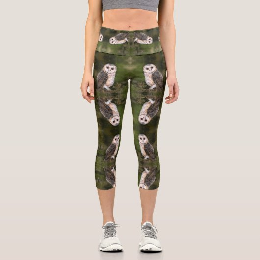 Western-Schälling - Wasserfarbenmalerei - Capri Leggings (Vorderseite)