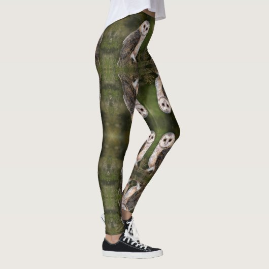 Western-Schälling - Wasserfarbenmalerei - Leggings (Rechts)