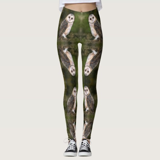 Western-Schälling - Wasserfarbenmalerei - Leggings (Vorderseite)