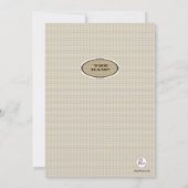 Western-Scheunen-Einladung Einladung (Rückseite)