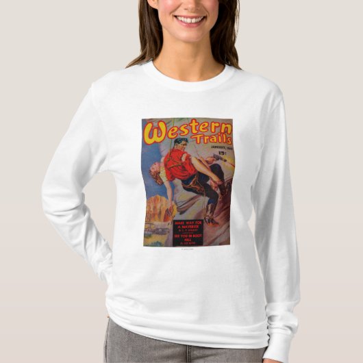 Western schleppt Titelseite3 T-Shirt (Vorderseite)