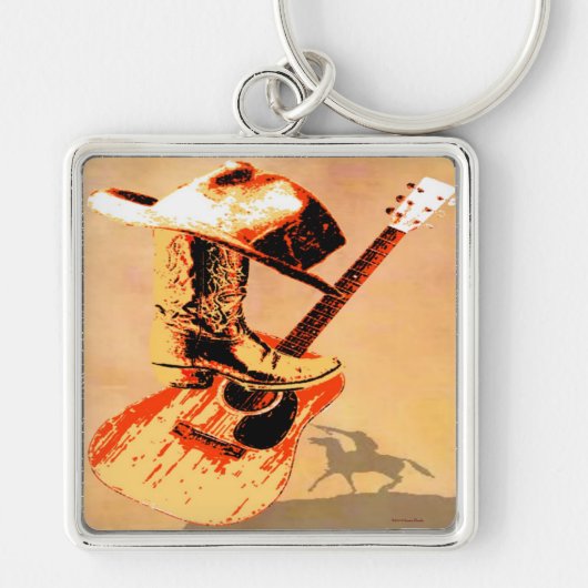 Western Schlüsselanhänger (Vorne)