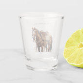 Western Schnapsglas (Rückseite)