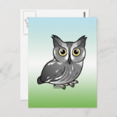 Western-Schrei Postkarte (Vorne/Hinten)