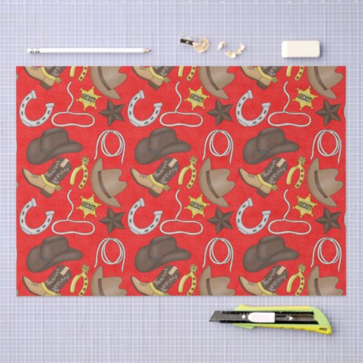 Western Seidenpapier (Handwerk)