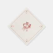 Western-Serviette Serviette (Ecke)