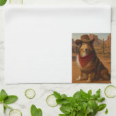 Western Sheltie Geschirrtuch (Gefaltet)