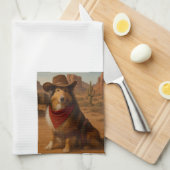 Western Sheltie Geschirrtuch (Viertel Falte)