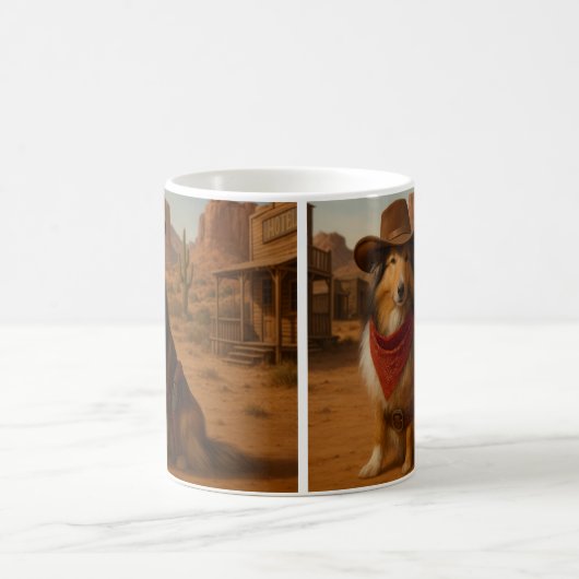 Western Sheltie Kaffeetasse (Mittel)