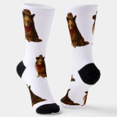 Western Sheltie Socken (Gewinkelt)