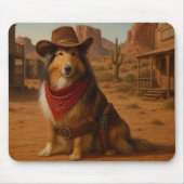 Western Sheltie theme Mousepad (Vorne)