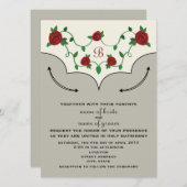 Western-Shirt-Hochzeit laden ein Einladung (Vorne/Hinten)