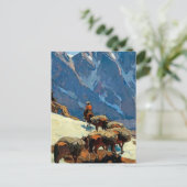 Western "Sierra Pass" von Edgar Payne Postkarte (Stehend Vorderseite)