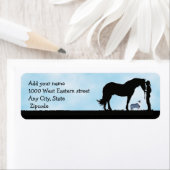 Western Silhouette Rückgabeadresse (Insitu)