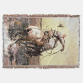 Western "Slick Rider" Kunst von Charles M. Russell Decke (Vorderseite)