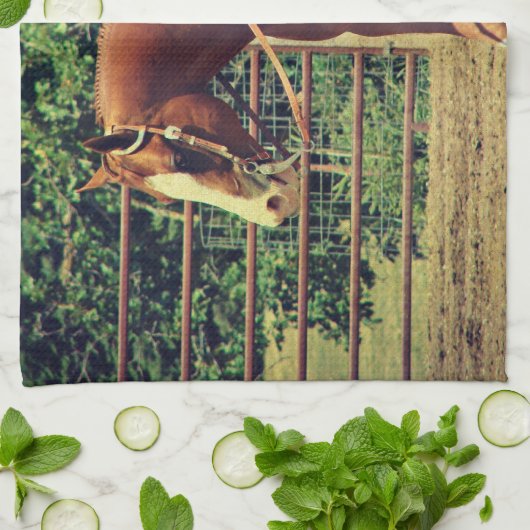 Western Sorrel Küchentuch (Gefaltet)