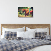 Western Sorrel Leinwanddruck (Insitu (Schlafzimmer))