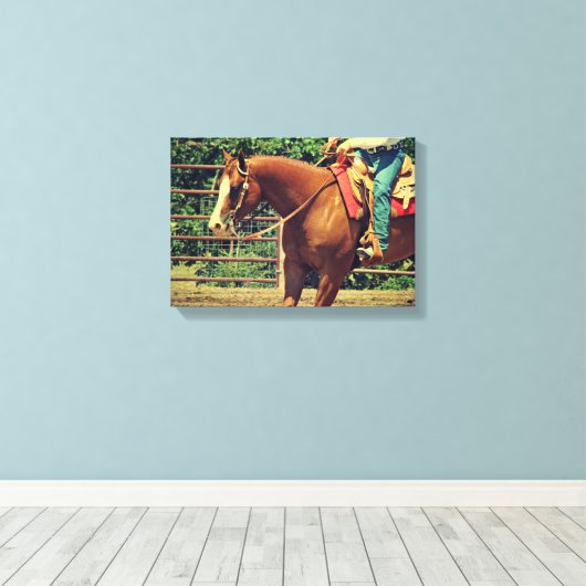 Western Sorrel Leinwanddruck (Insitu (Holzboden))