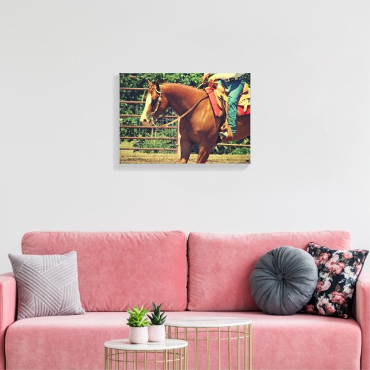 Western Sorrel Leinwanddruck (Insitu (Wohnzimmer))