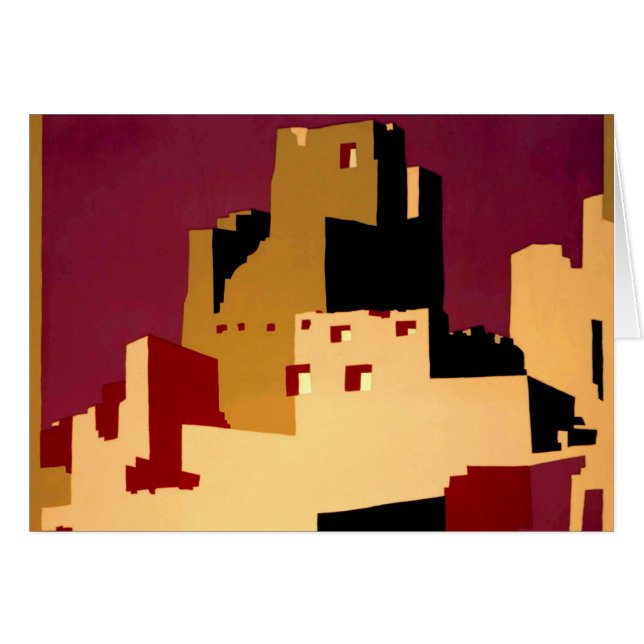 Western Southwest Pueblo WPA National (Vorderseite (Horizontal))