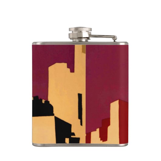 Western Southwest Pueblo WPA National Flachmann (Rückseite)