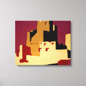 Western Southwest Pueblo WPA National Leinwanddruck (Vorderseite)